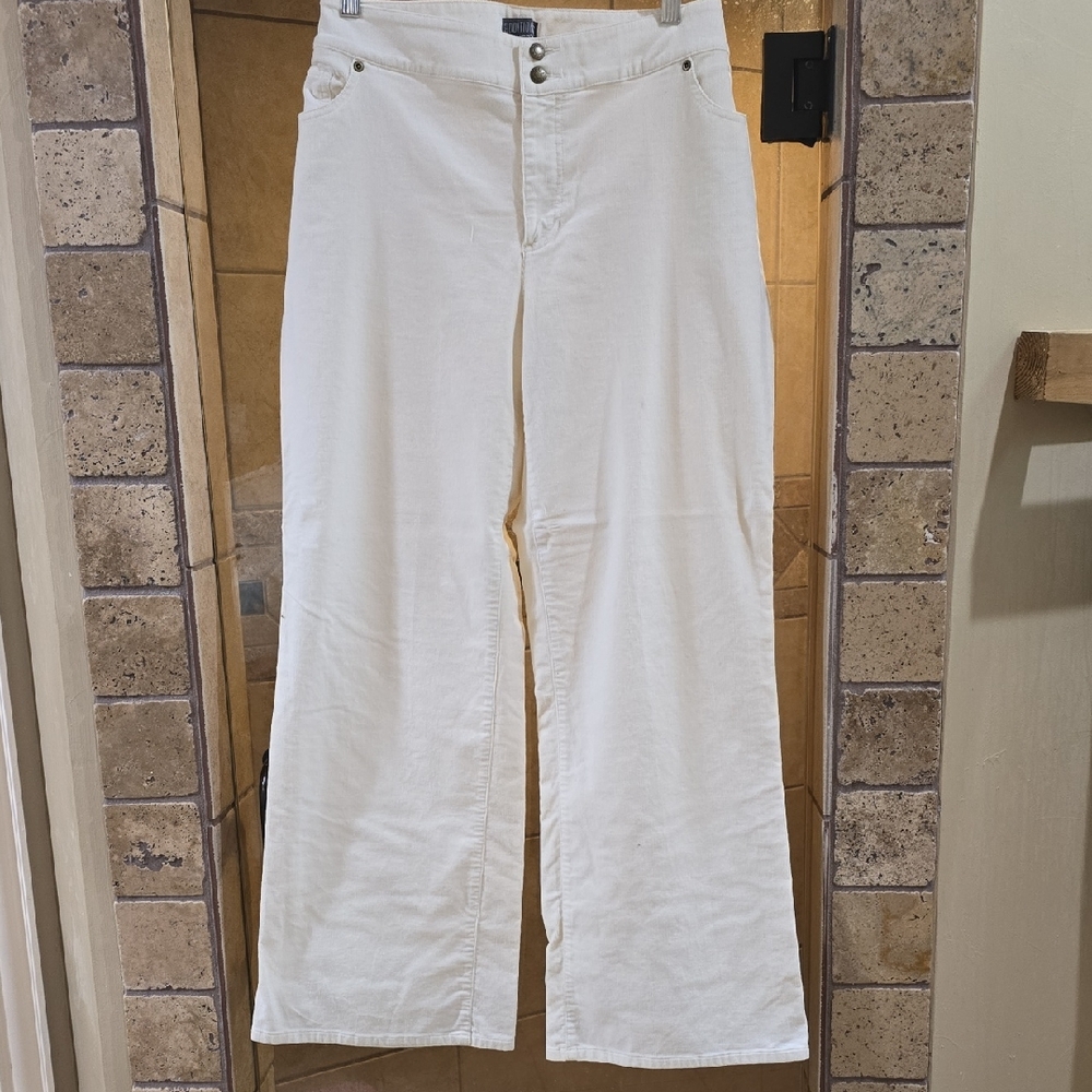 New Without Tags Chico's Cream Flare Wide Leg Jeans
